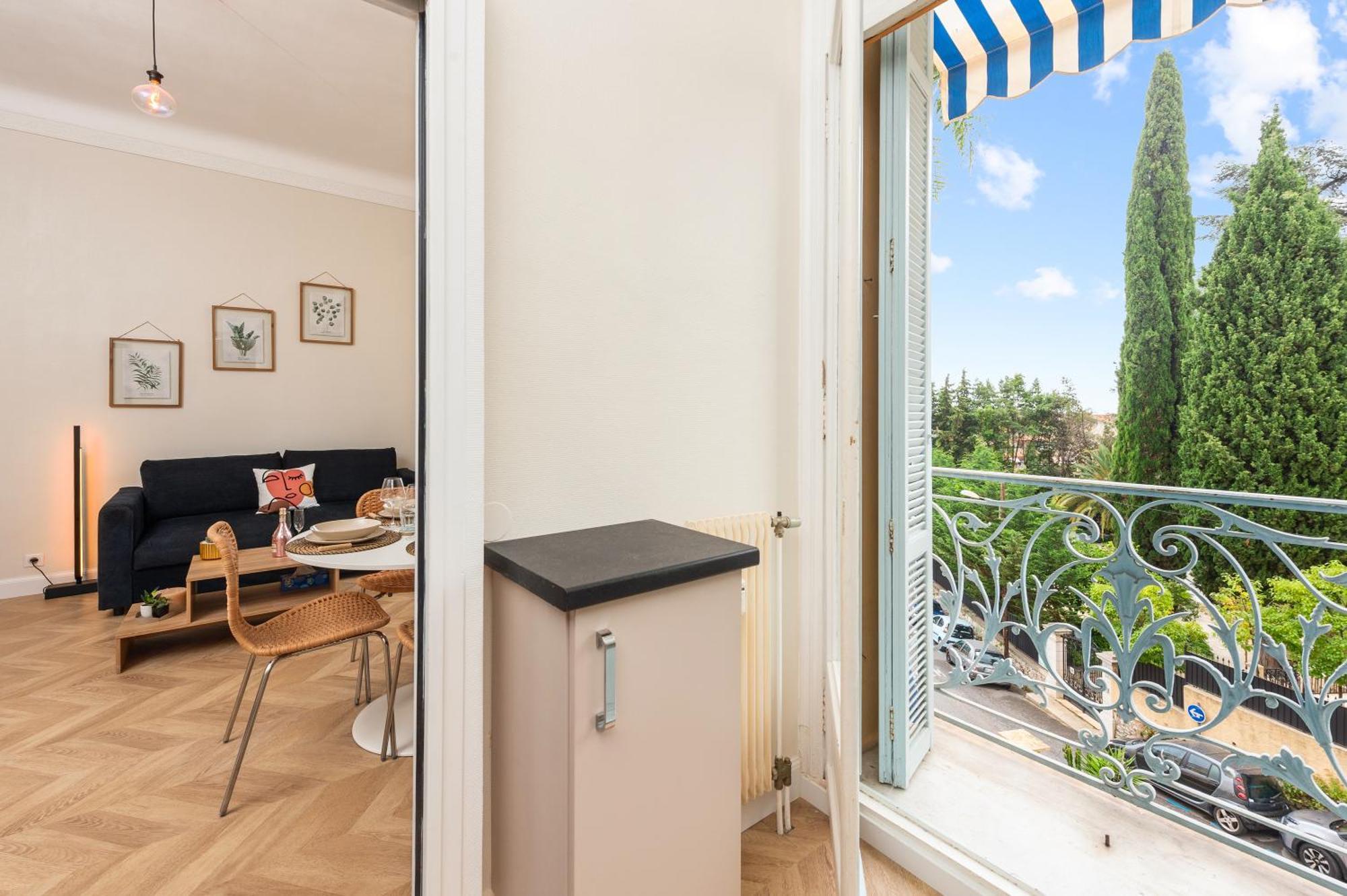 Apartament Mont Fleuri- Somptueux 2 Pieces - Parking - Mentona Zewnętrze zdjęcie