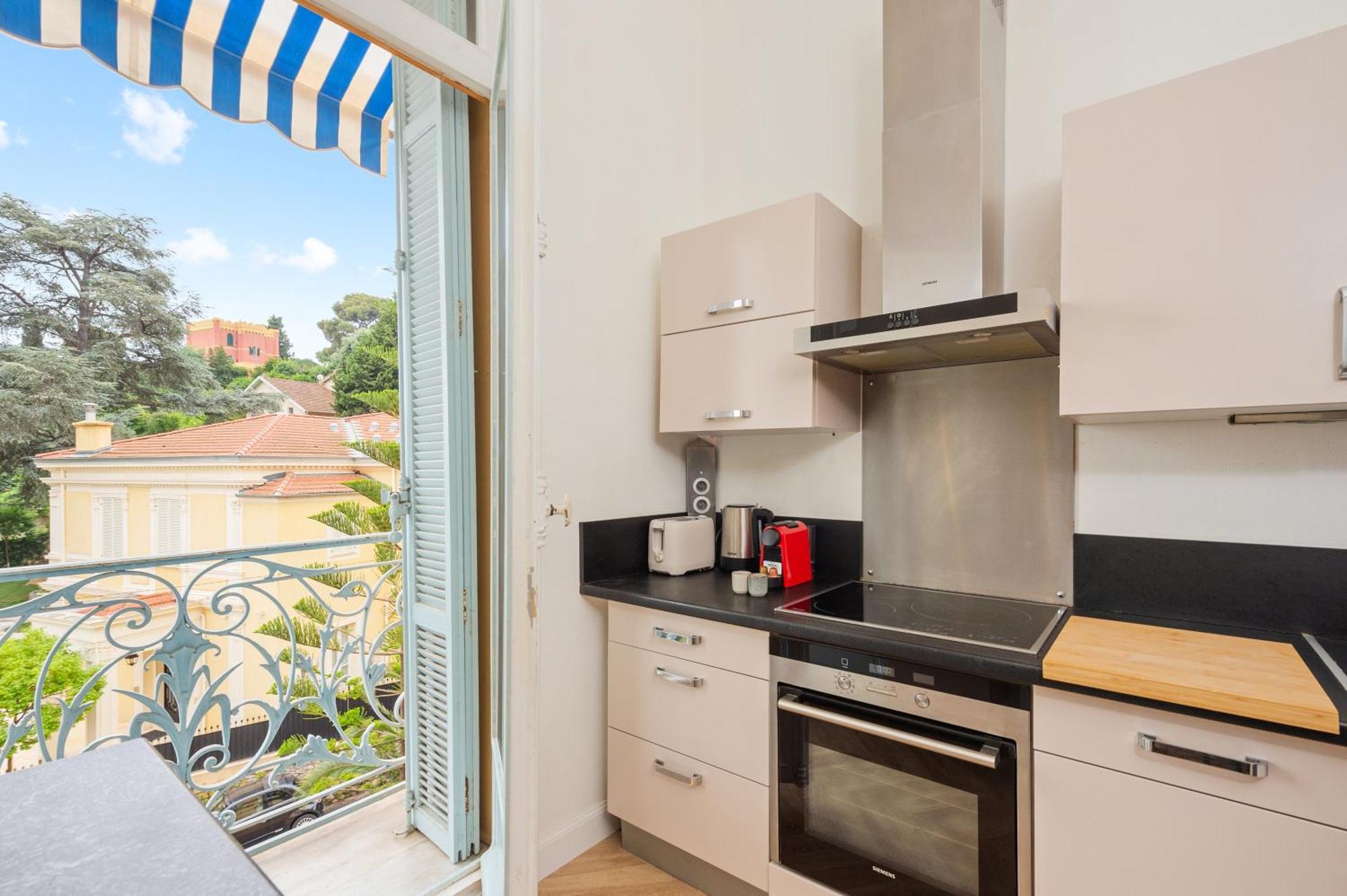 Apartament Mont Fleuri- Somptueux 2 Pieces - Parking - Mentona Zewnętrze zdjęcie